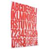 2 Inch Mailbox Numbers Self Adhesive Alphabet Stickers Stationery Gift Letter Stickers  DIY