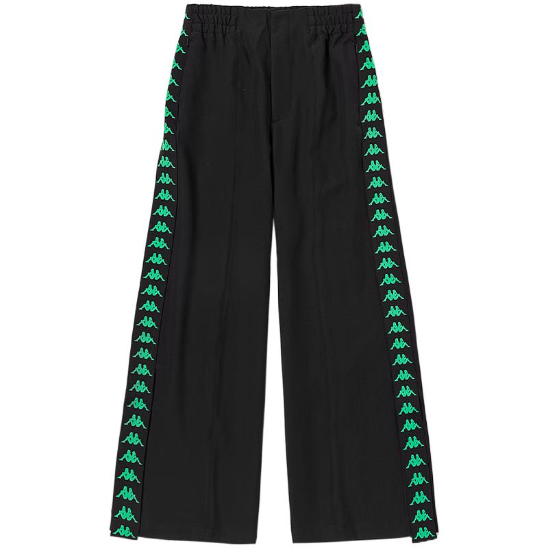 Kappa Women s Retro Wide-Leg Track Pants S