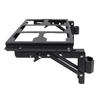 Folding Mount Fit for Packout Toolbox Side Storage System Aluminum Alloy Tool Box Table Top Mounting Plate