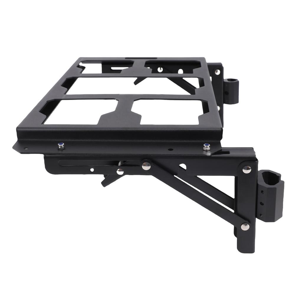 Folding Mount Fit for Packout Toolbox Side Storage System Aluminum Alloy Tool Box Table Top Mounting Plate