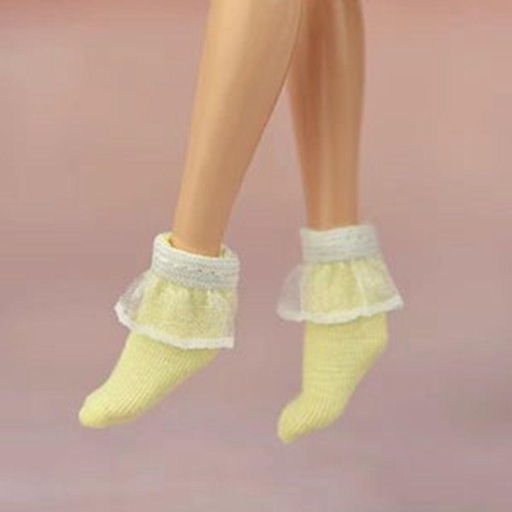 Fashion Long Doll Socks Handmade Short Socks New DIY Toys 1/6 BJD Doll
