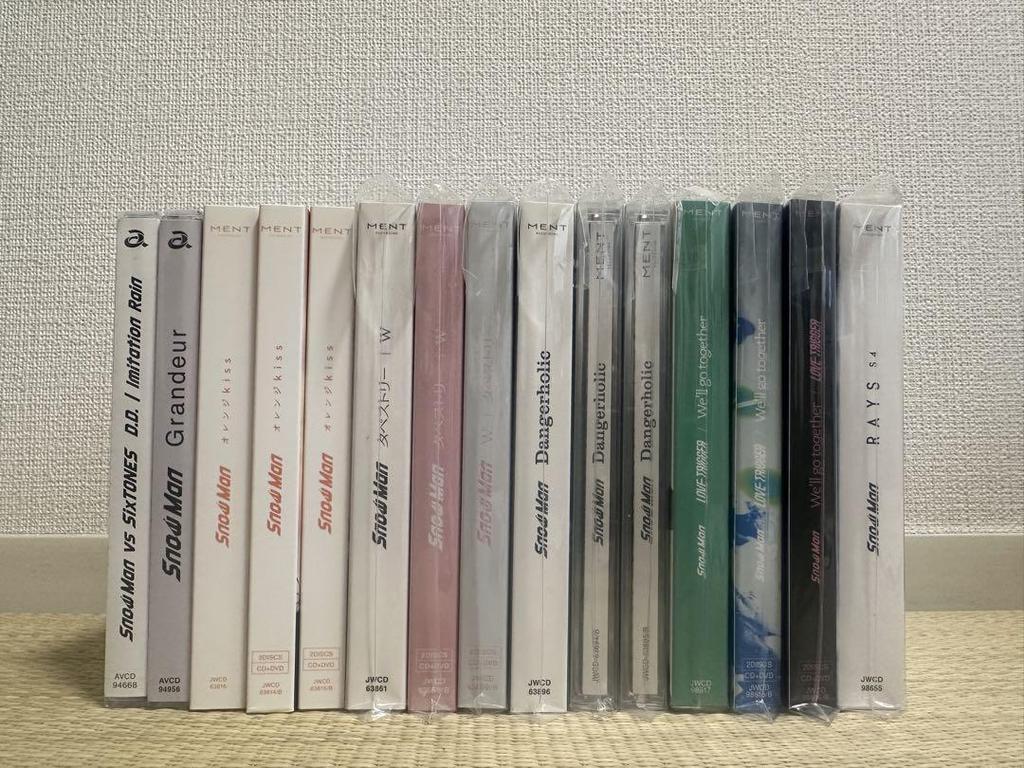 [USED] Snow Man 14 singles, 1 album + bonus + 3 newsletters