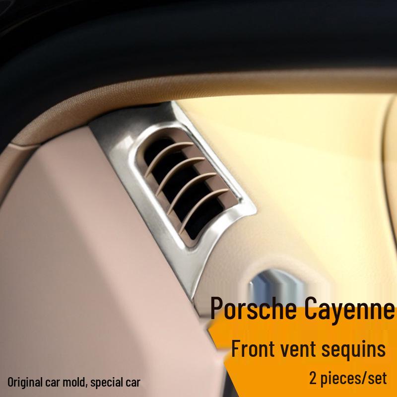 

Porsche Cayenne Stainless Steel Rear Trunk Anti-Collision Trim Strip