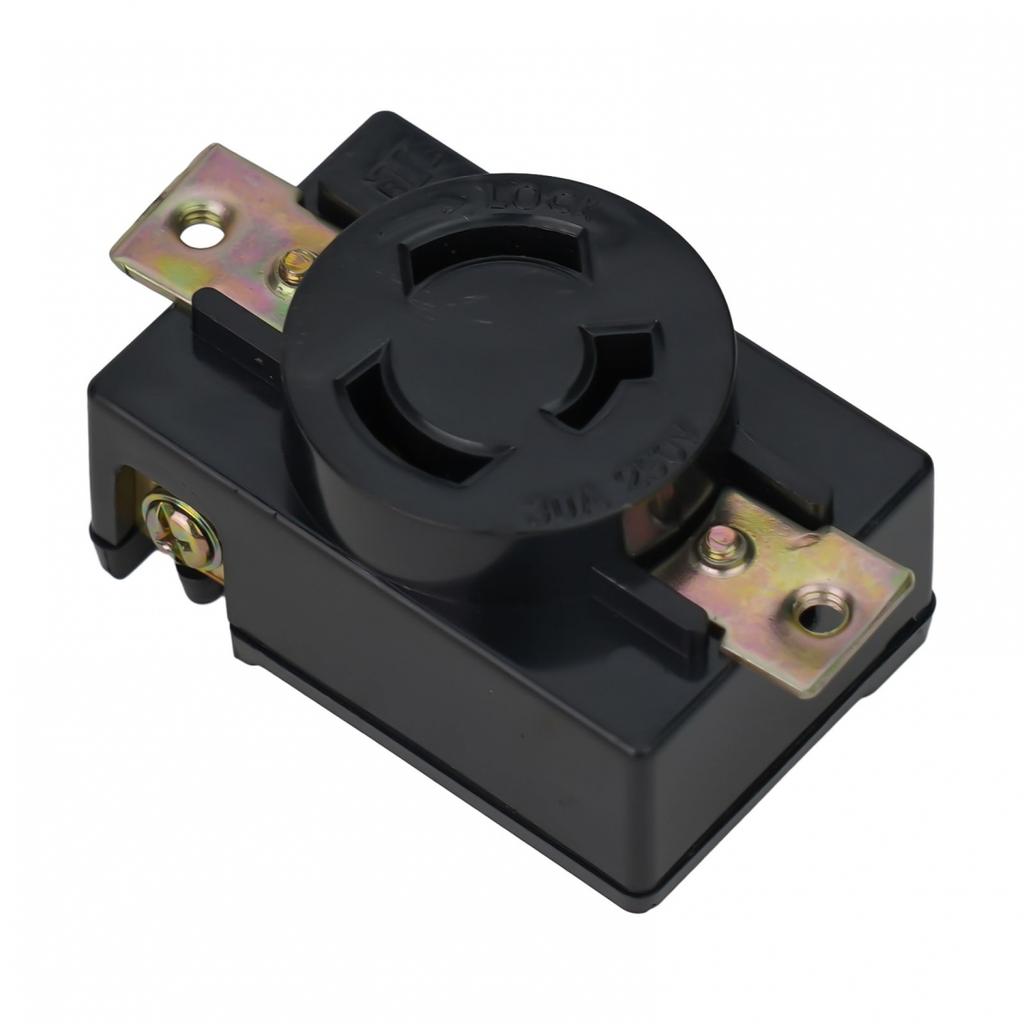 Generator Plug 3 Pins AC250V Anti Loose Plug Socket