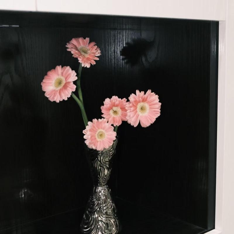 Vază Modernă de Flori Vază Decorativă Minimalistă Piesa Centrală pentru Masă Vază Ceramică pentru Masă de Dining Birou Petrecere Raft Decor Acasă