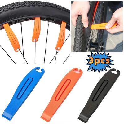 3Pcs Bicycle Tyre Tire Lever Ultralight Nylon Bike Tire Pry Bar Mountain Bike Tire Change Rim Spoon Cycling Crowbar Removal Tool  Bicycle Accessories