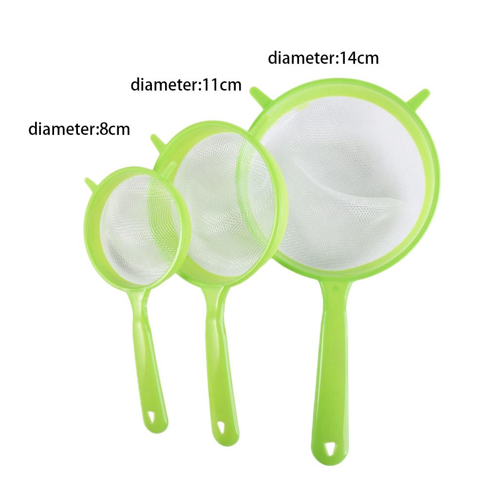 Spice Household with Long Handle Kitchen Tools Tea Strainer Coffee Filter Colander Flour Sieve