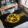 Borussia Dortmund Printed Carpet,Rug,for Office Chair Living Room Bedroom Kitchen Room Decor Gifts.