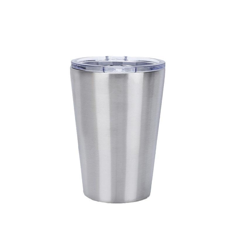 Bunter 12oz Isolierter Becher, 304 Edelstahl Vakuumbecher, Auslaufsicherer Reisebecher mit Deckel für Auto & Kaffee