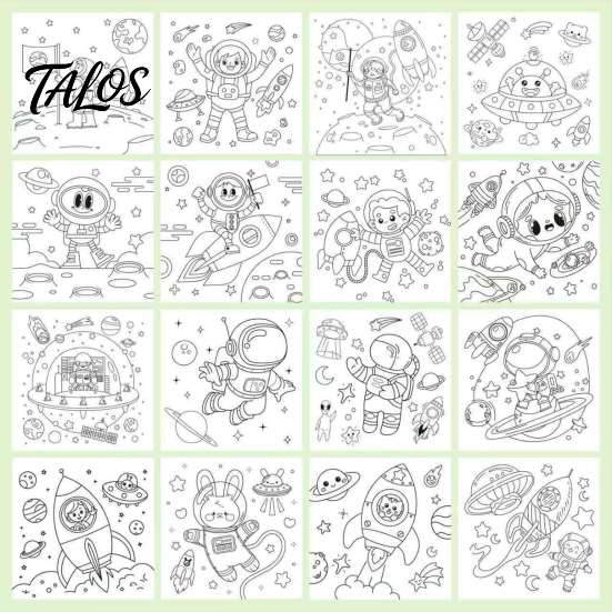 Fun Animal Pictures for Toddlers Children's Coloring Book, with Cute Theme, Thick Paper Sketchbook, Kids Art Supplies Drawing And Painting Supplies,
