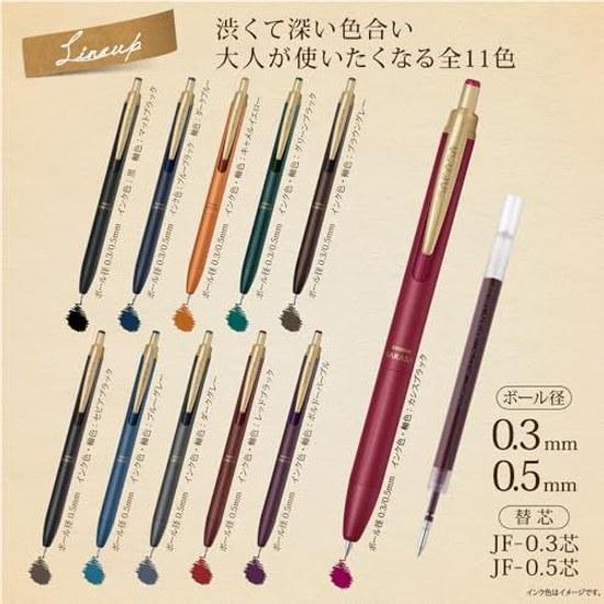 Zebra Gel Ballpoint Pen Sarasa Grand 0.5mm Matte Black P-JJ57-MTBK