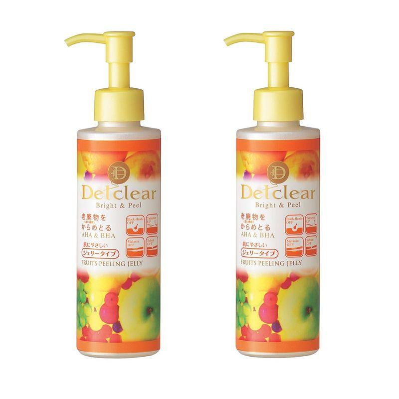 Detclear Bright & Peel Peeling Jelly 180ml x 2