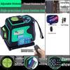 2025 High-Brightness 12-Line Green & 16-Line Red Laser Level with Full Automatic Leveling