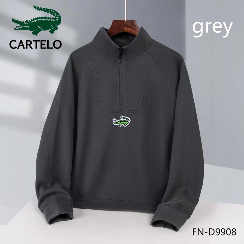 

CARTELO весенне-осенняя мужская и женская повседневная куртка, новая качественная куртка на молнии, модные деловые куртки с вышитым логотипом, одежда