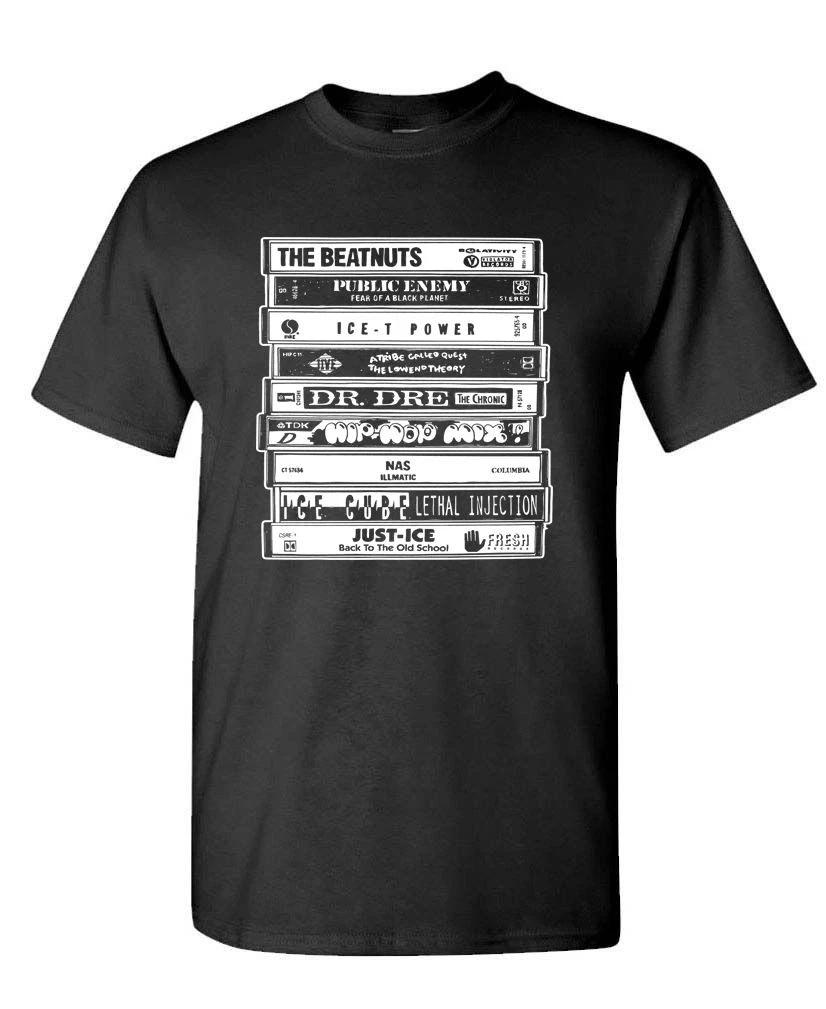 HIP HOP RAP CASSETTES - Unisex T-Shirt 2XL