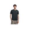 Li-Ning Quick-Dry Breathable Knitted Round Neck Short Sleeve T-Shirt Men Tops Black AHSR591-2