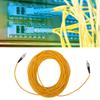20m FC UPC to FC UPC Single Mode Optical Fiber Patch Cable Cord Yellow