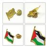 1-30PC Palestine National Flag Pin Country Flag Metal Lapel Pin Palestine Brooch Badges For Clothes Bag Hat Collar Accessories