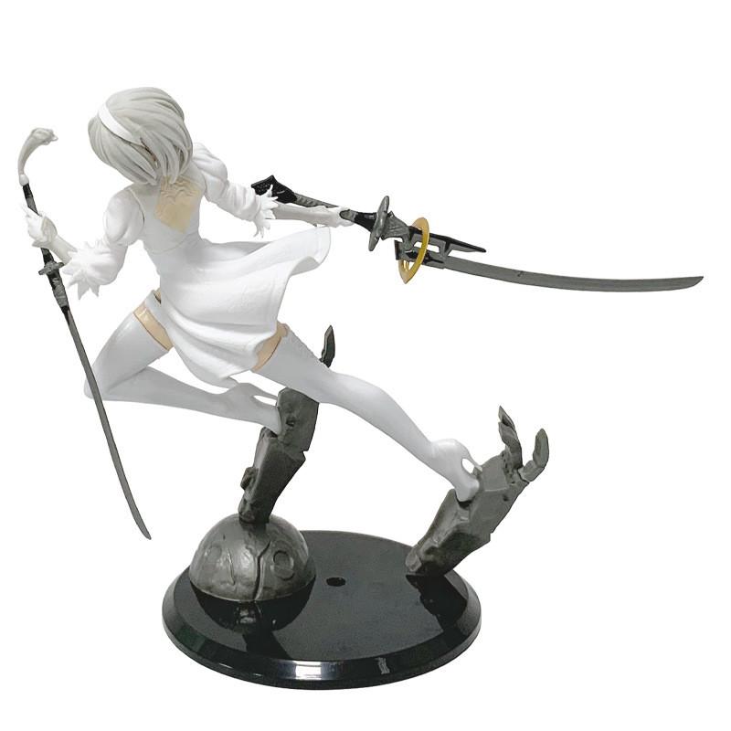 Nier Automata 2b Pvc Action Figure With Assembly For Collection Display