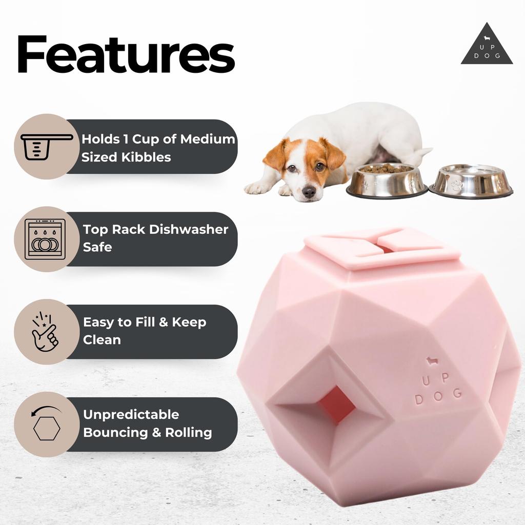 Hračky pro psy Up Dog Toys Hračka pro psy ODIN růžová