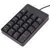 Number Pad Wired 19 Key USB Interface Drive Free Portable Black Laptop Numeric Keypad for Office