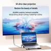 Aluminum Alloy Laptop Docking Station Stand with Heat Dissipation - 7-in-1 Computer Holder.