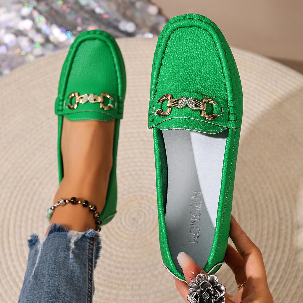 Women Loafers New Slip On Mary Jane Shoes Spring Autumn Fashion Shoes Women Round Toe Solid Soft Sole Flat Sneakers Women