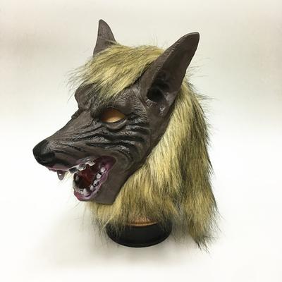Wolfman Face Masks Werewolf Wolf Mask Faux Latex Costume Prop For Halloween New