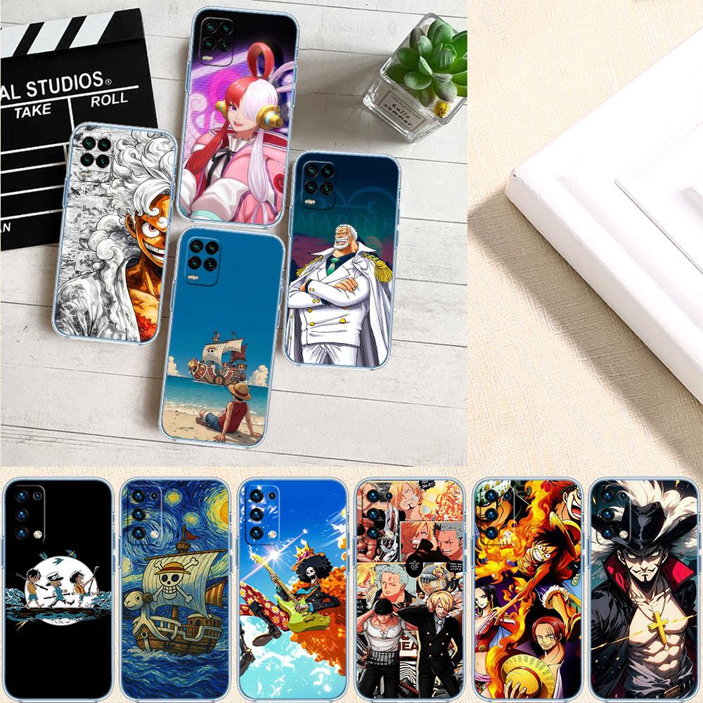 FM4 Anime One Piece Transparent Phone Case for Motorola Moto G40 G04 G05 One Ace Action Fusion + Plus Hyper Macro Vision Zoom
