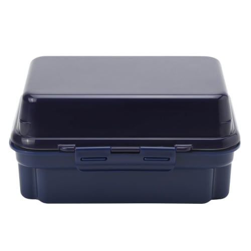 Miyoshi Seisakusho GEL-COOL Lunch Box with Integrated Ice Pack, Berry BL Deli, 2-Tier, 0101-0190