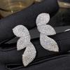 Fashion Copper Alloy Zircon Jewellery Drop Earrings For Women Wedding Party Gifts