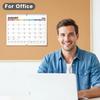 Dunwell 12x15 Wall Calendar 2026 (Colorful), Use Jan to Dec 2026, Large Lined 12 x 15 Monthly Calendar, Professional Styling for Home or Office,