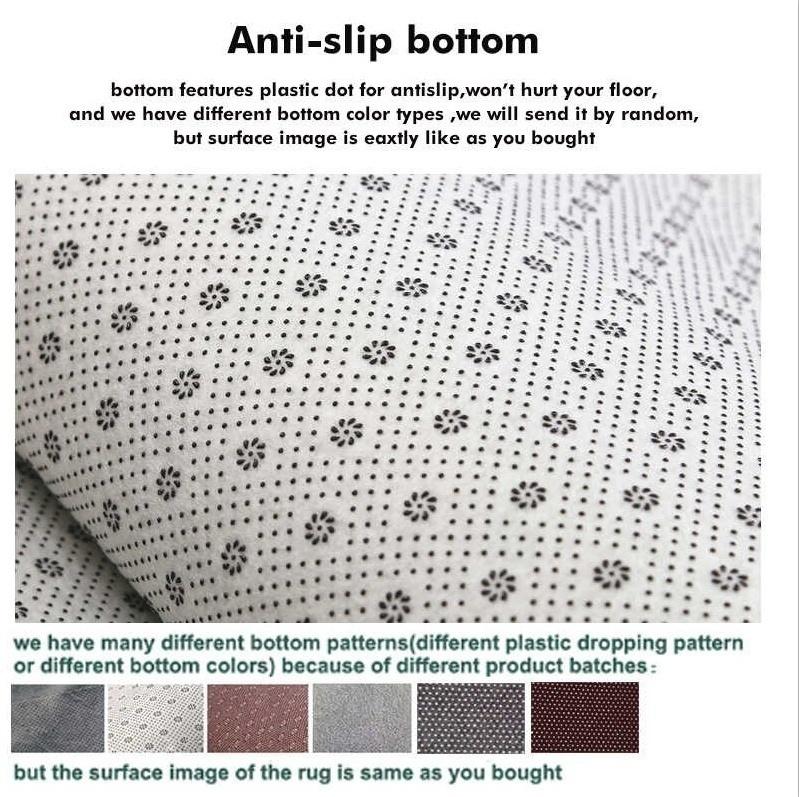 X&M HDeco Moroccan Boho Distressed Non-Shedding Stain Resistant Floor Rugs Living Room Bathroom Kitchen Area Rug(40*60/50*80/40*120/50*120/50*160cm)