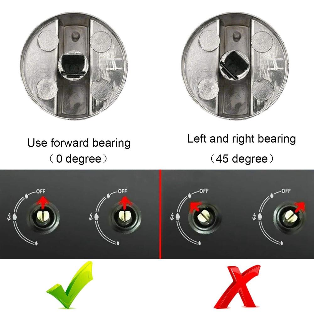 Cooking Cookware Parts Adaptors Oven Switch Stoves Cooker Knob Surface Control Lock Gas Stove  Knob