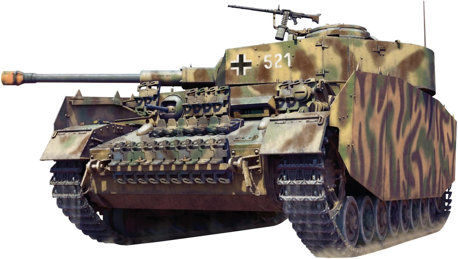 

Miniart Nibelungenwerke Late Plastic MA35346 1/35 Pz.Kpfw.4 Ausf.H, Production, September-October 1943, Model,