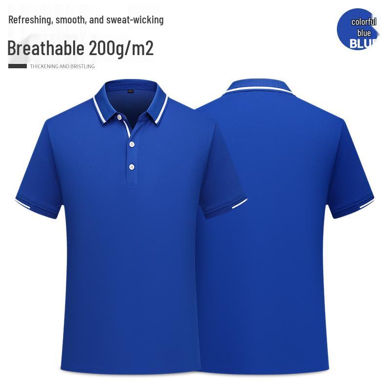 Custom Quick-Dry Polo with Turn-Down Collar for Corporate Events and Logo Branding