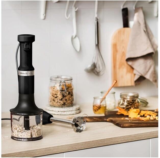 Погружной блендер KitchenAid 5KHBV83EBM matt schwarz