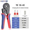 YE16-4E 4-Sided Cold Crimping Pliers for 16 Square Pin Terminals