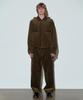 Sculptor Classic Corduroy Parka Brown
