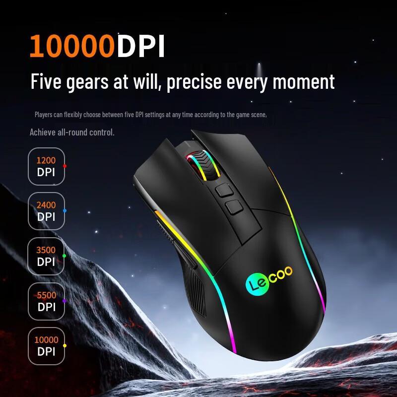 Lenovo MG101 Wired RGB Gaming Mouse