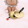 1 Pair Finger Cymbals Belly Dance Finger Bowls For Orff Percussion Instruments