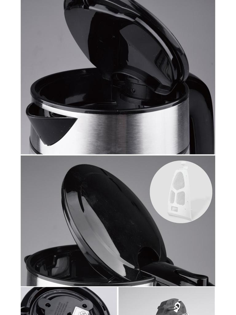 DSP Gaopeng 1.7L Glass Electric Kettle with Auto Power Off