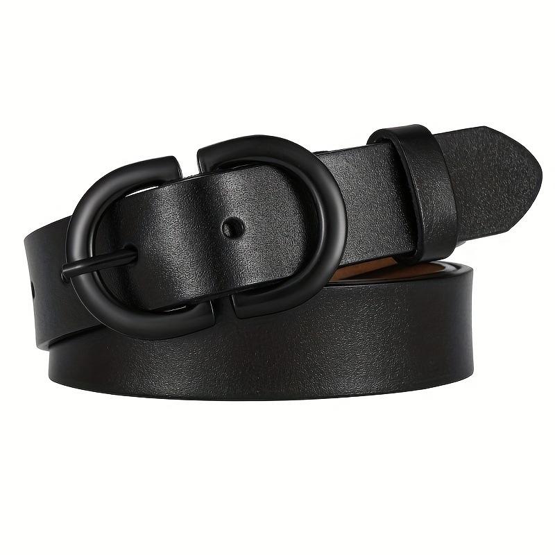 New Genuine Leather Cowhide Belt for Women, Casual and Versatile Pin Buckle Belt, Korean Style Ins Top Layer Jeans Belt for Women