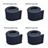 Multi Sizes Black Filtration Foam Thickened Design Long Use Time Sponge Pad Skimmer 50*12*2cm/50*50*2cm