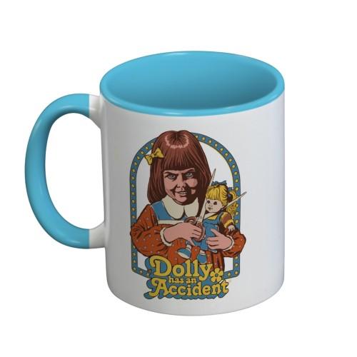 Steven Rhodes Dolly Has An Accident Inner Two Tone Mug