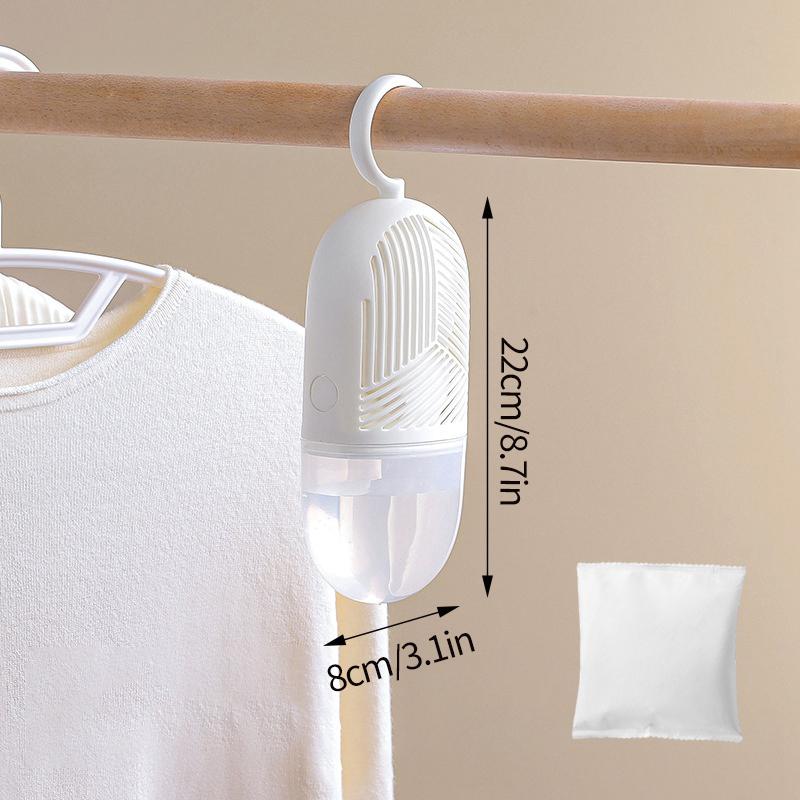 Reusable Household Dehumidification Box Wardrobe Closet Hanging Humidity Water Dehumidifier Bag Moisture Absorber Desiccant