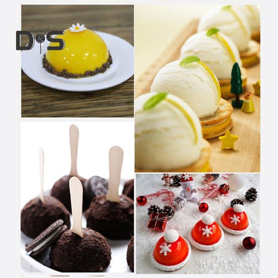 Formă de silicon antiaderentă cu 20 de cavități pentru lolly pop, brioșe, forme de copt cu bețișoare, reutilizabil, kit de copt prietenos cu familia pentru bunătăți de casă