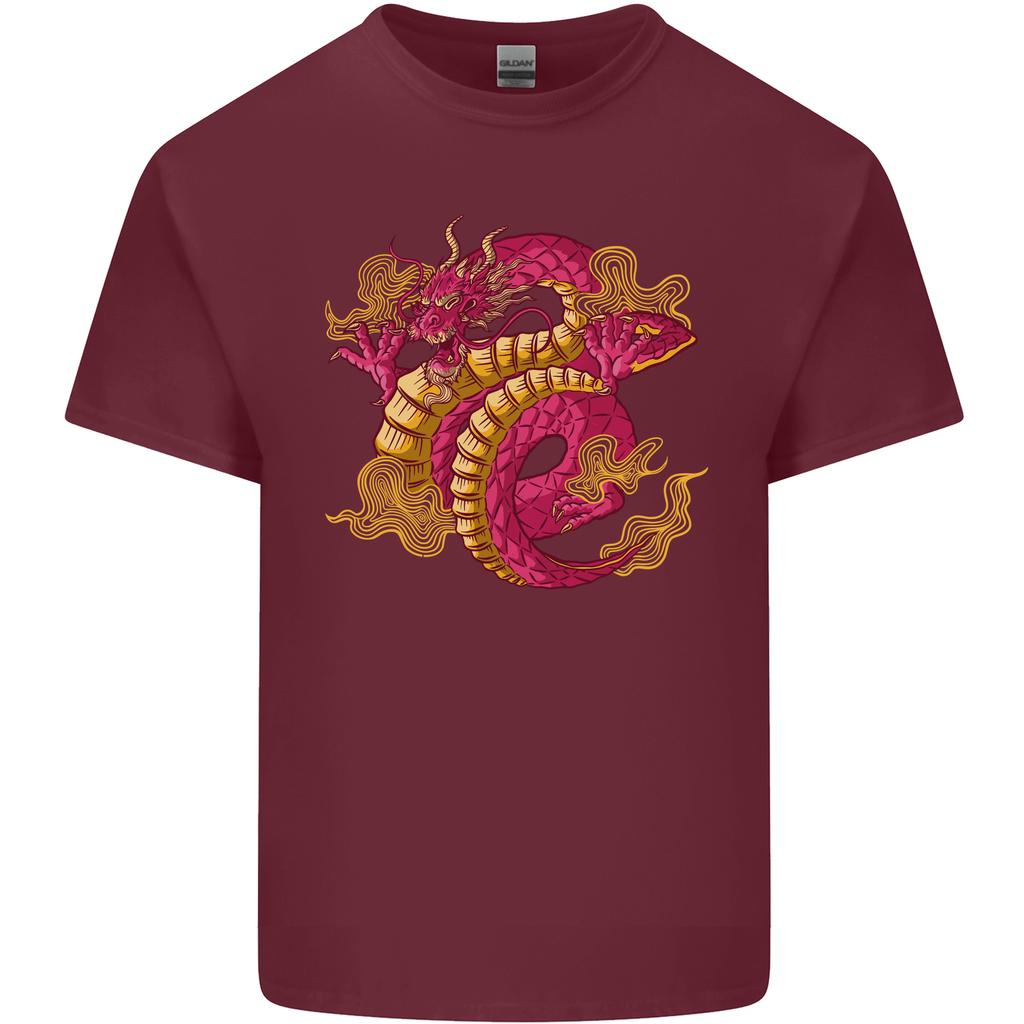 A Chinese Dragon Unisexs Light Cotton Tshirt