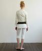 Aobteu Two-Way Henley T-Shirt - Cream