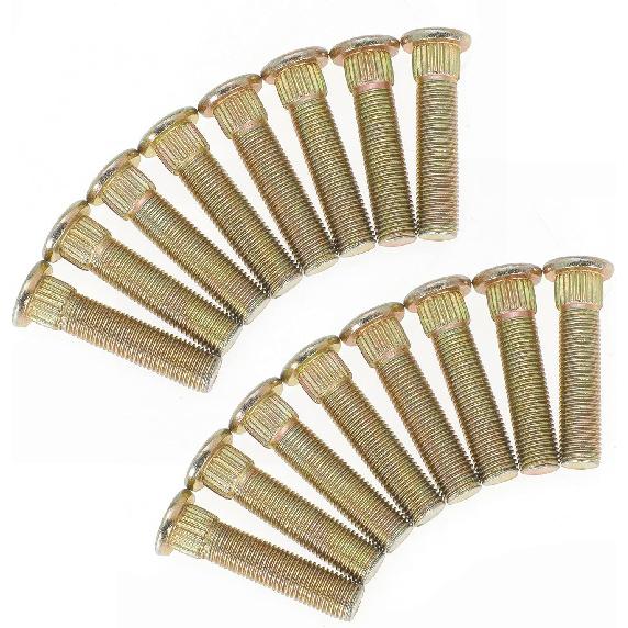 Front Wheel Stud for Polaris for Ranger for Crew for RZR for Sportsman for Trail ACE XP XP4 RZR 4 570 700 800 900 2002- Replace 7517871, 3/8" x 24